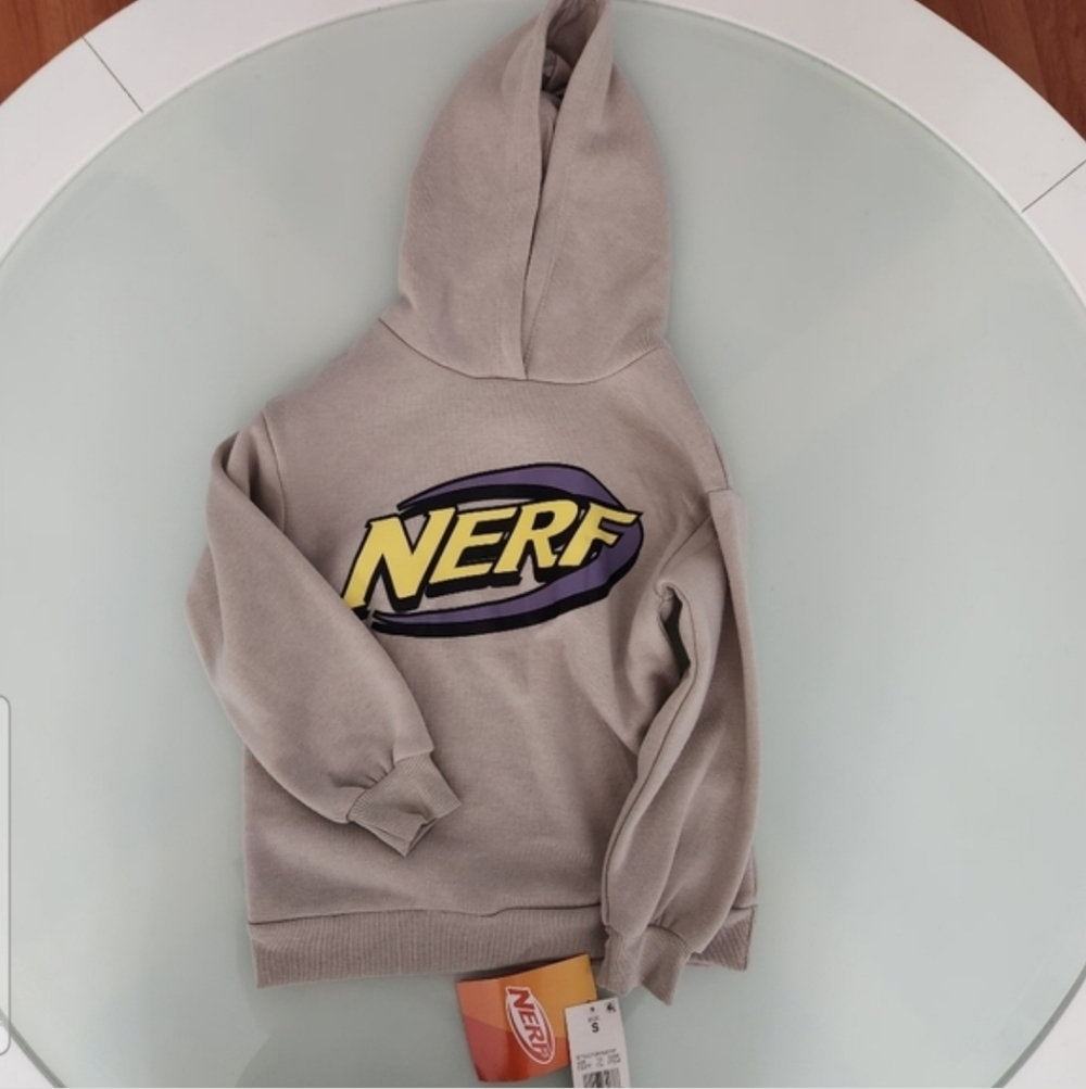 New With Tags Nerf Kids Hoodie - Gray